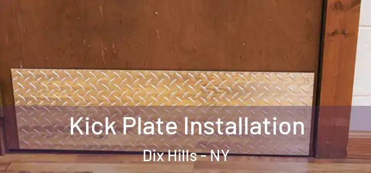 Kick Plate Installation Dix Hills - NY